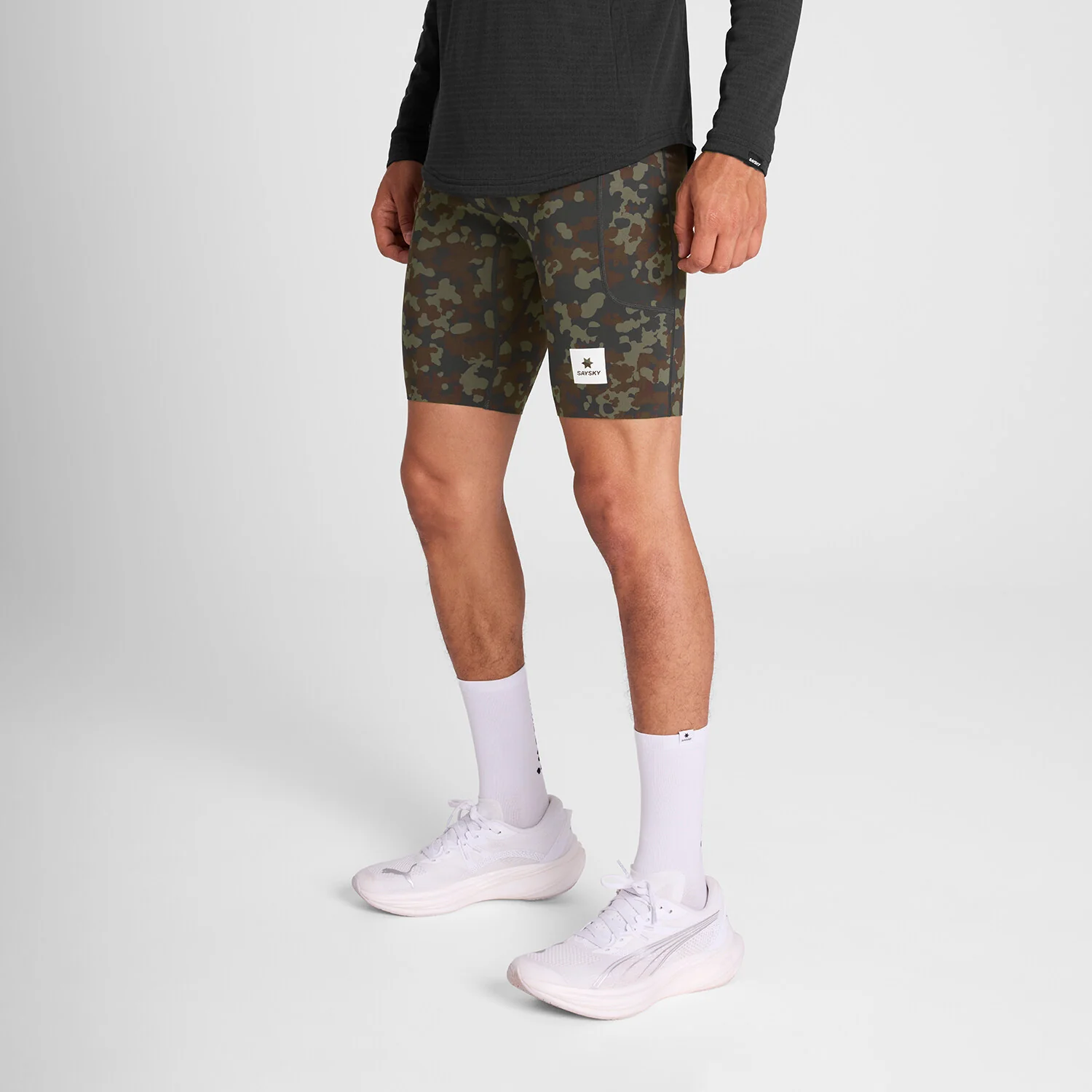 Camo Combat+ Short Tights 9"