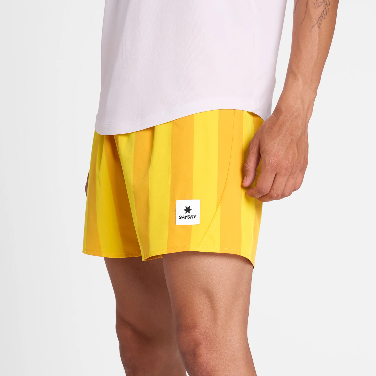 Stripe Pace Shorts 5''